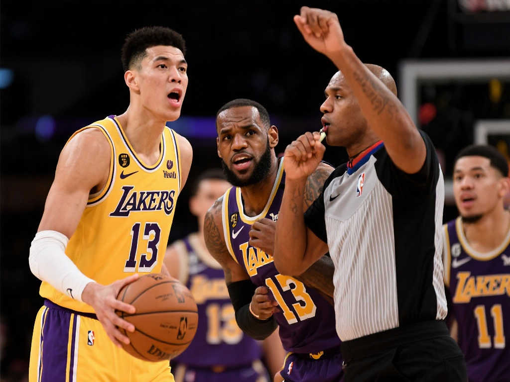 怒火爆发！文班亚马被祖巴茨放倒：裁判判罚引争议